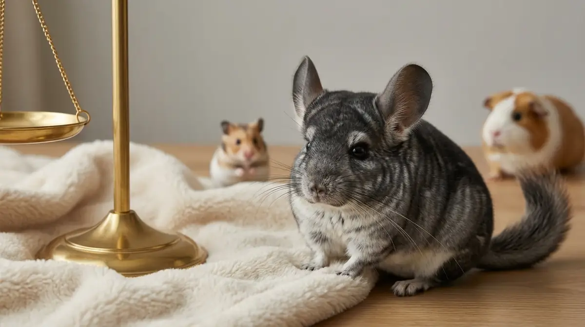 チンチラはなぜ高い？他の小動物との価格比較