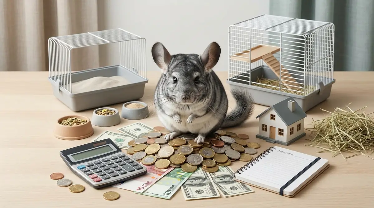 チンチラの初期費用シミュレーション｜総額10〜15万円の内訳