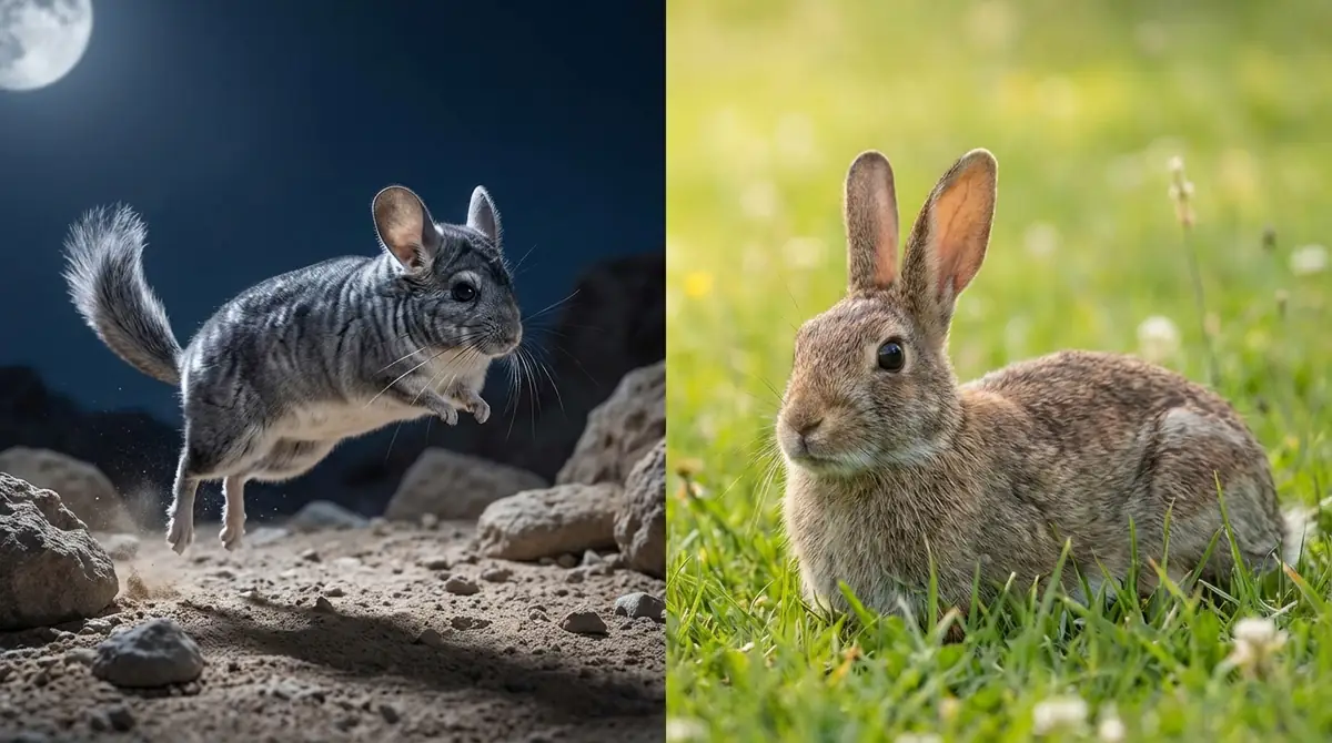 チンチラとうさぎの性格・行動パターンを比較