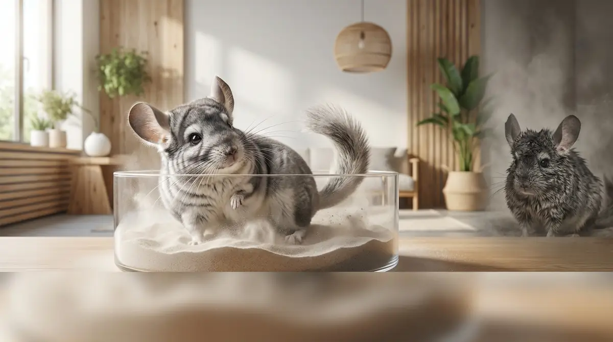 なぜチンチラに砂浴びが必要？3つの理由と放置リスク