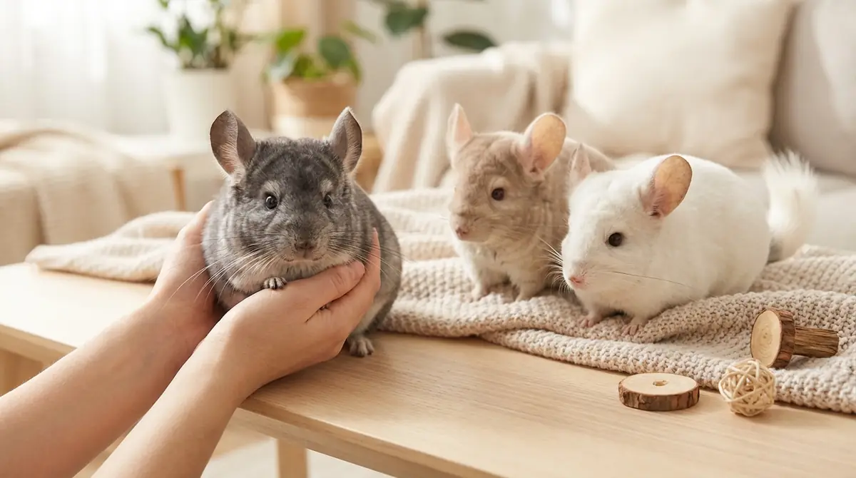 【初心者向け】飼いやすいチンチラの種類おすすめランキング