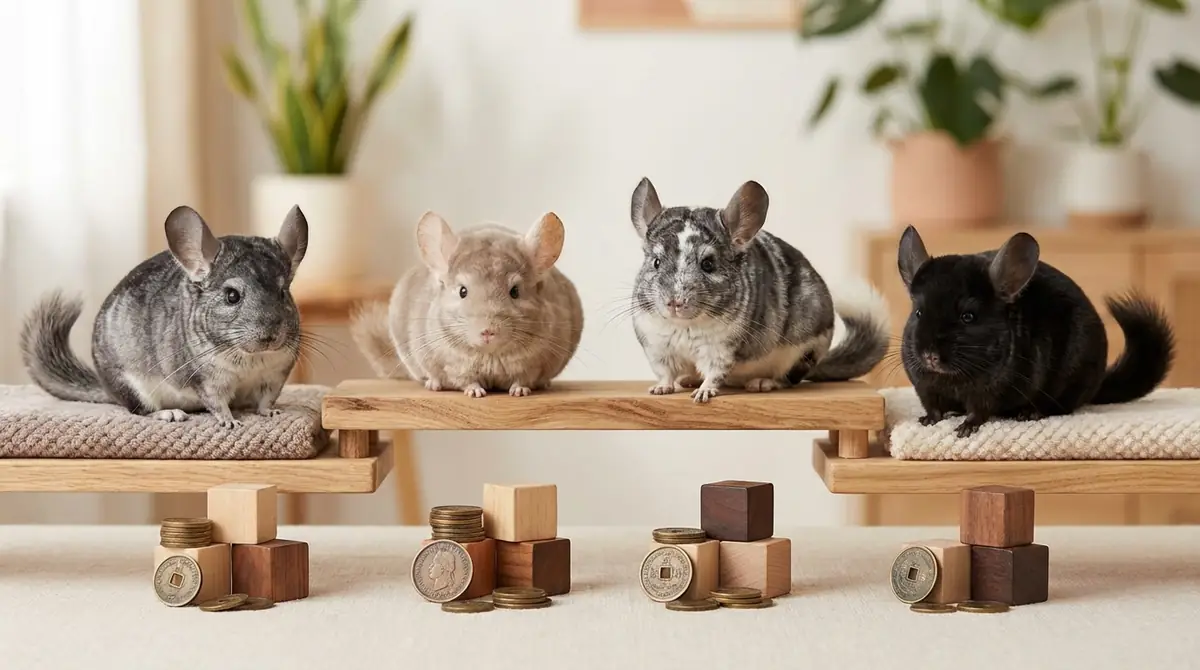 チンチラの種類別・価格相場一覧