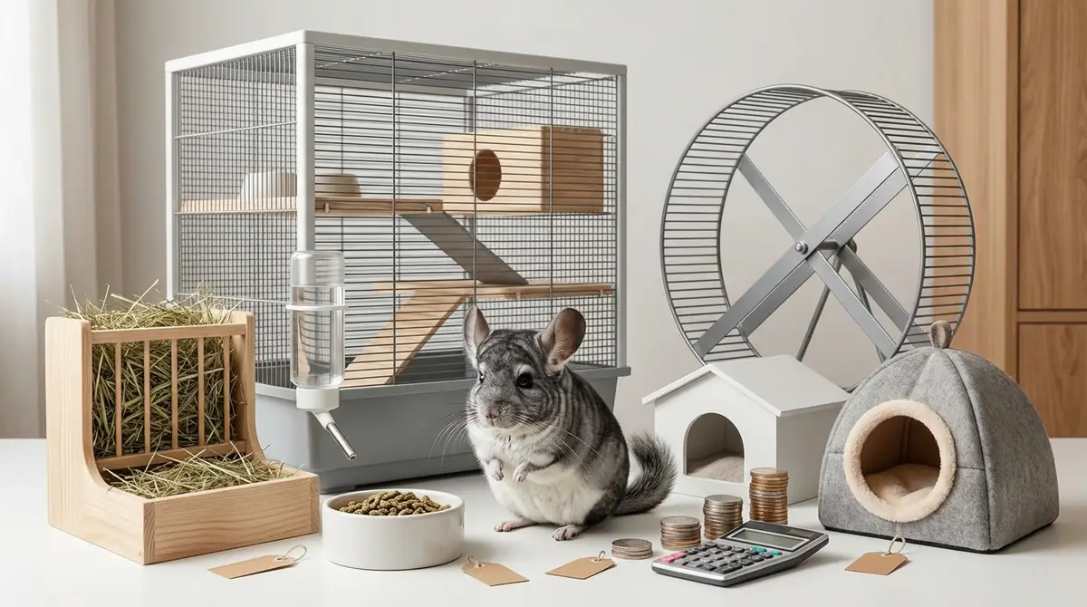 チンチラの初期費用はいくら?必要なもの一式と内訳