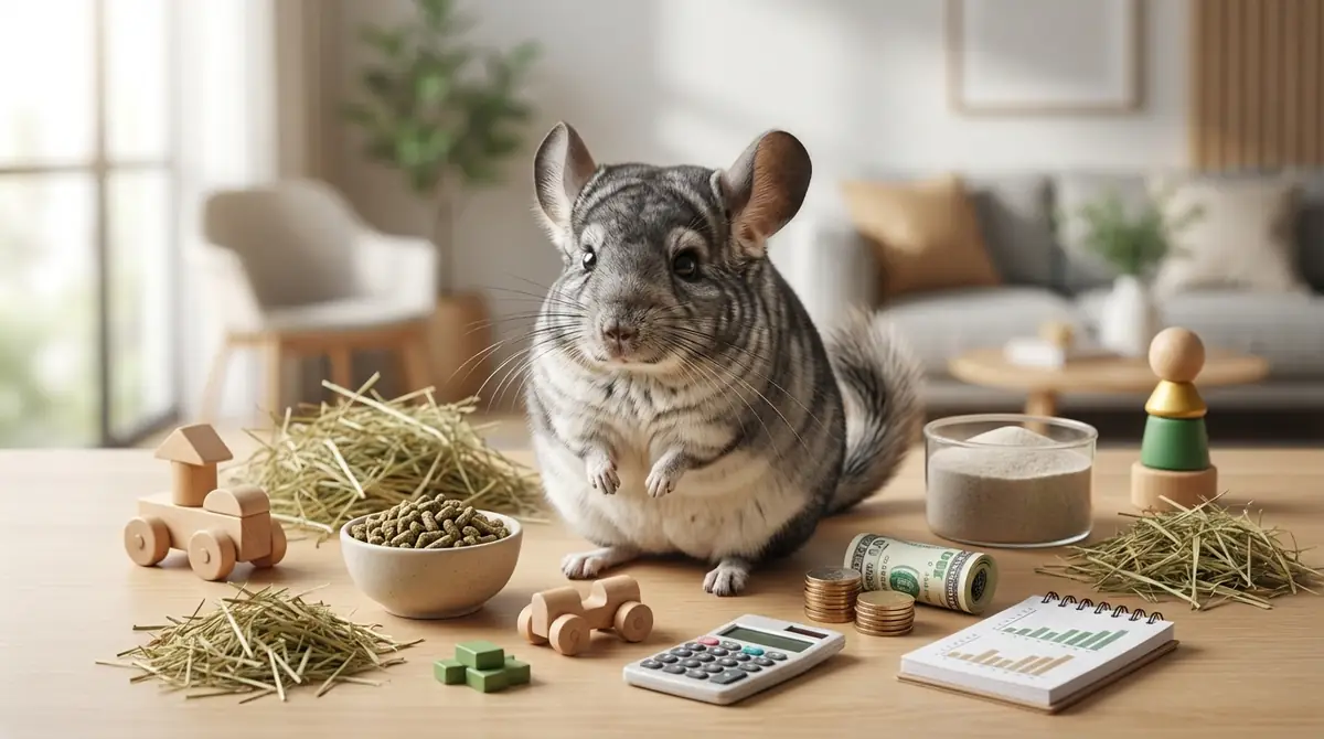 チンチラの月々の維持費はいくら?ランニングコスト内訳