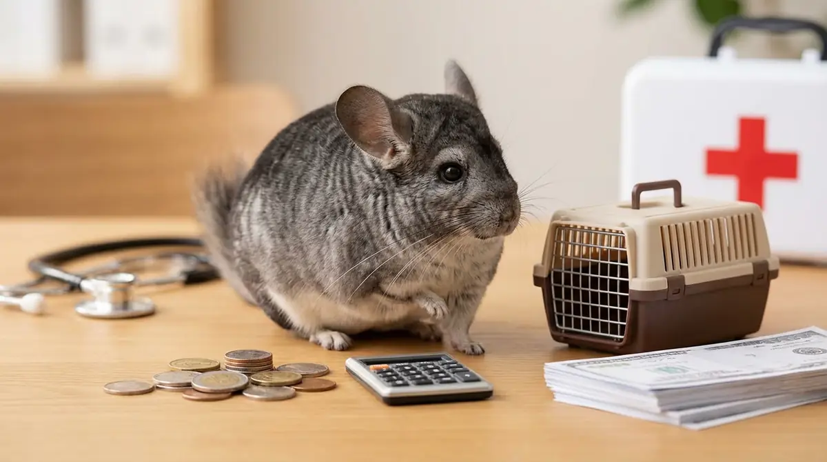 見落とし注意!チンチラの医療費・緊急出費はいくらかかる?