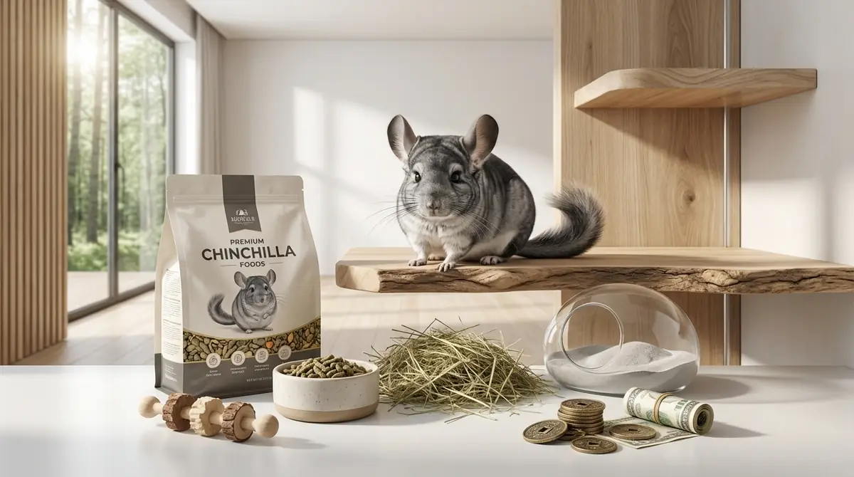 チンチラの値段と飼育費用
