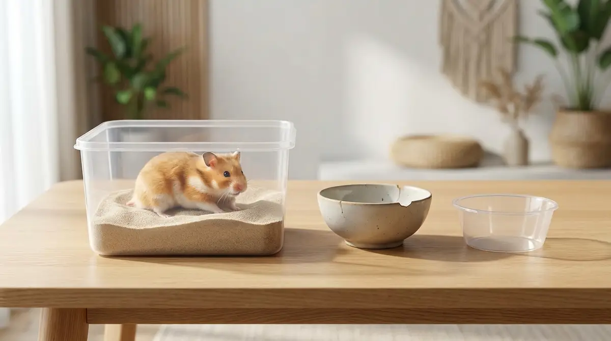 100均・代用品で砂浴び容器は使える?【注意点まとめ】