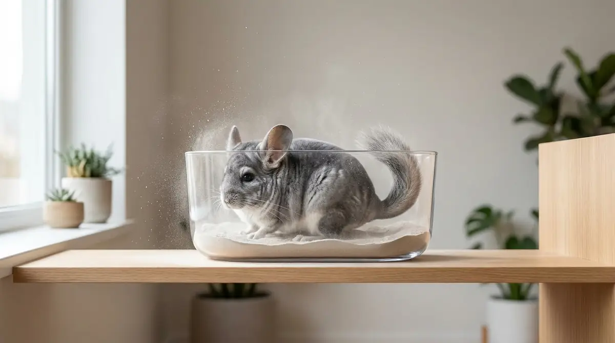 チンチラの砂浴び容器に関するよくある質問