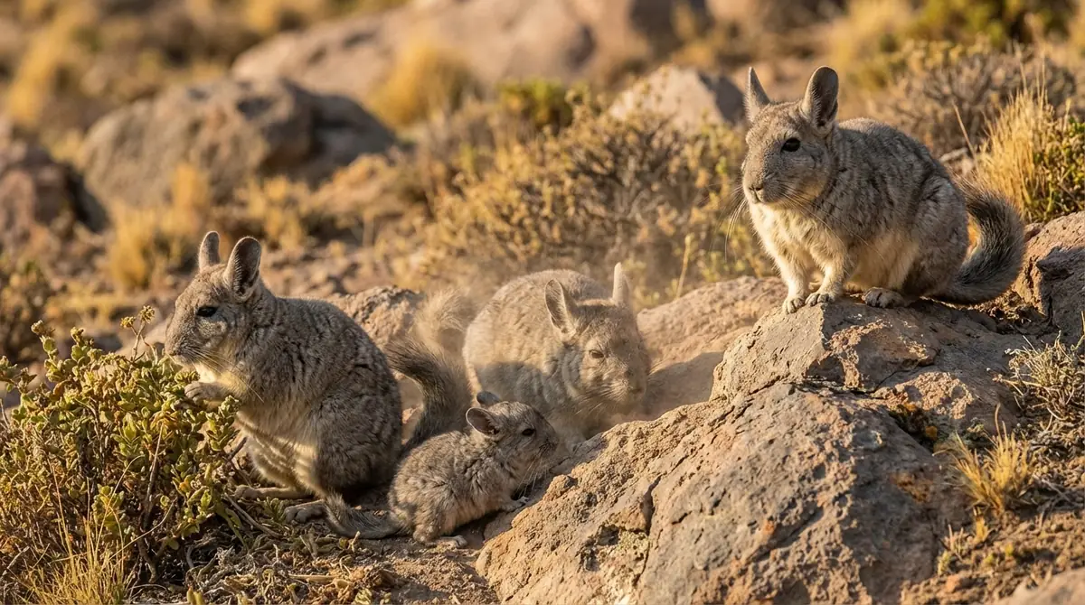 野生チンチラの生態と行動パターン