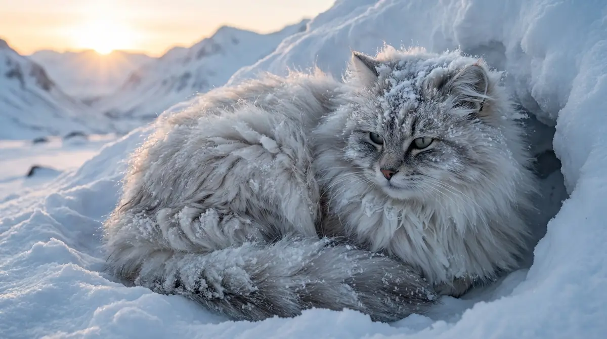世界一ふわふわな毛の秘密｜野生環境への驚きの適応