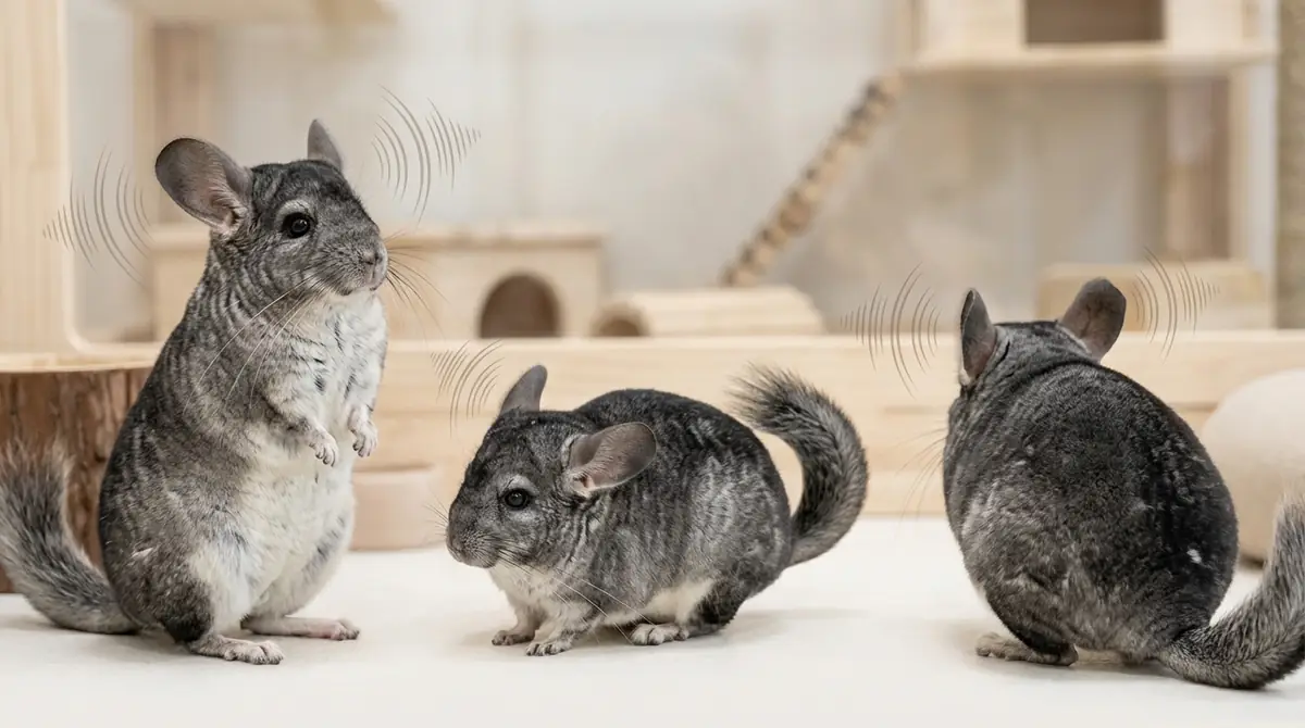 鳴き声と合わせてチェック|チンチラのボディランゲージ