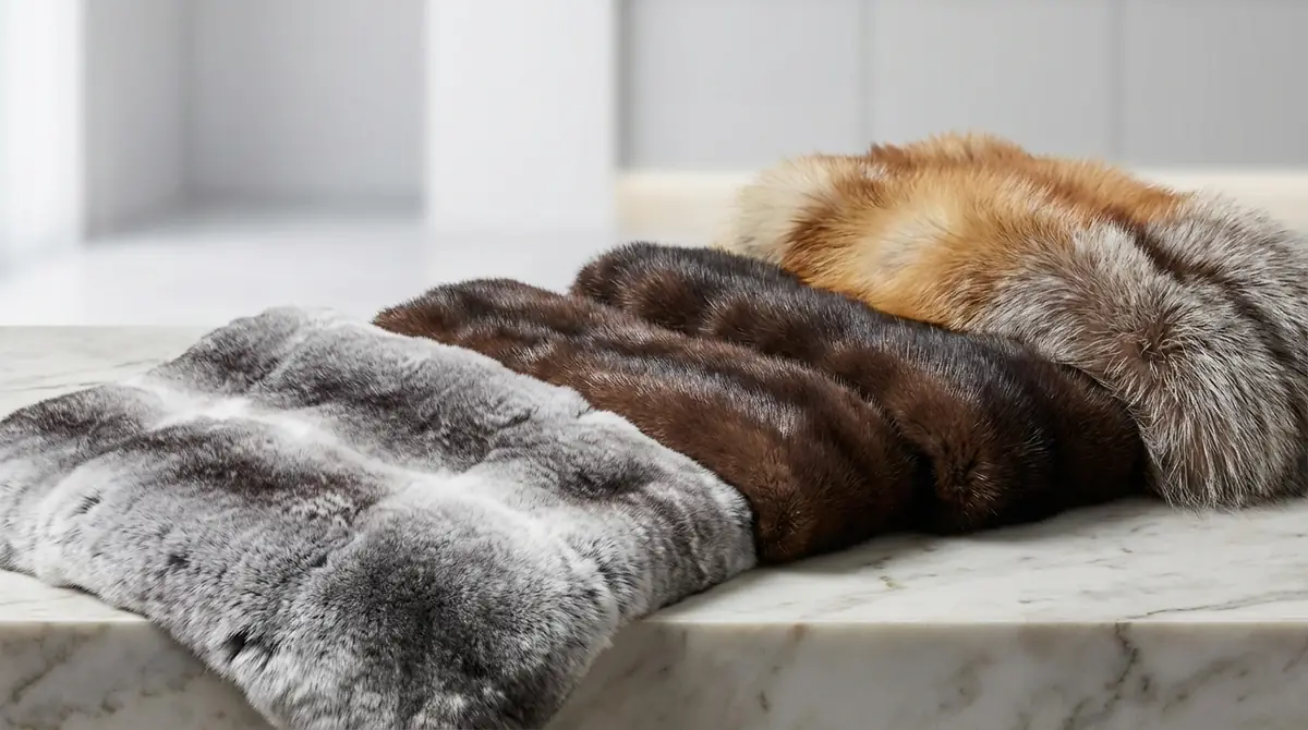 チンチラ毛皮と他の高級毛皮を比較|ミンク・セーブル・フォックスとの違い