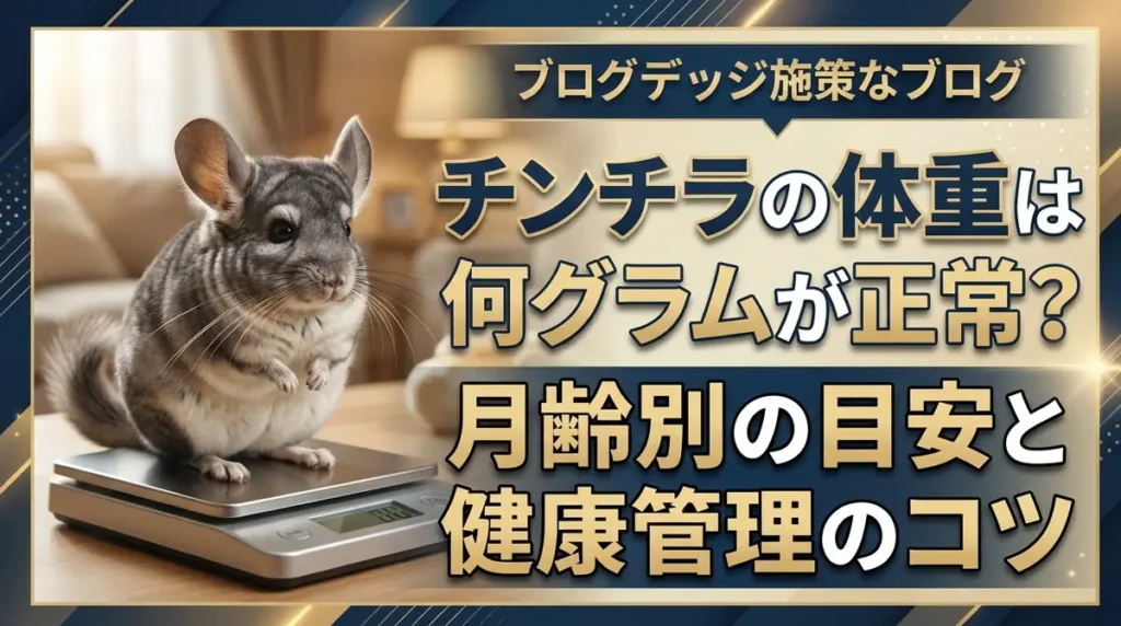 チンチラの体重は何グラムが正常？月齢別の目安と測り方・健康管理のコツ
