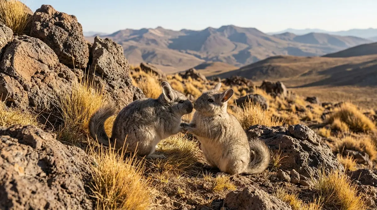 野生チンチラの生態と暮らし