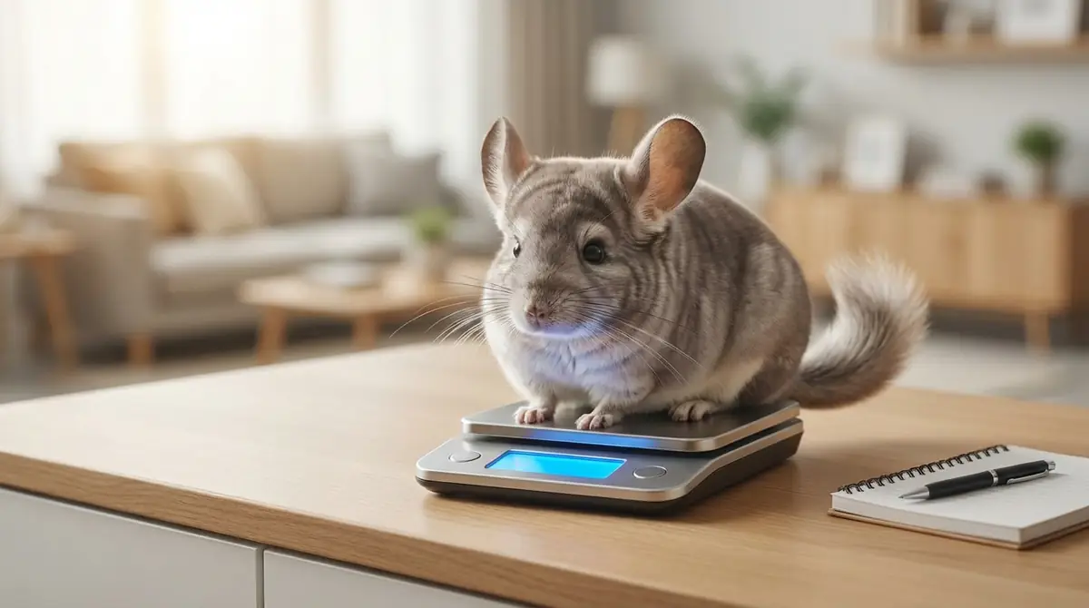 チンチラの体重を正しく測る方法【5ステップ】