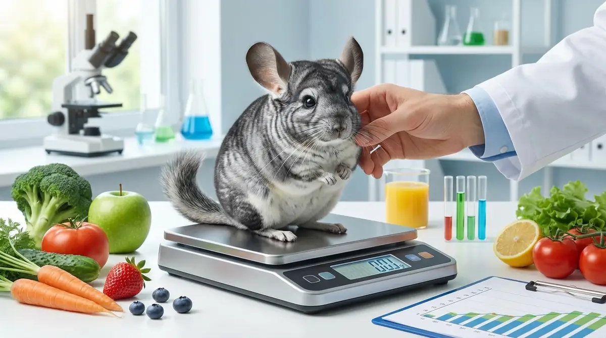 チンチラの体重変化から読み取る健康サイン