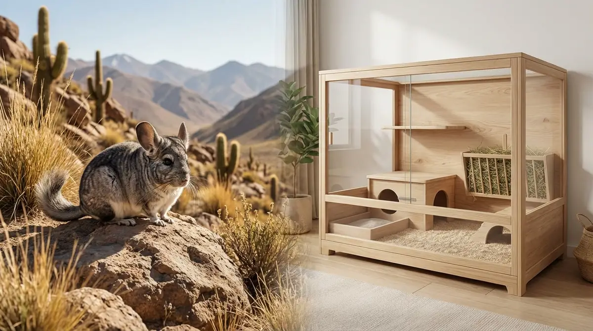 生息地の環境から学ぶチンチラ飼育の基本