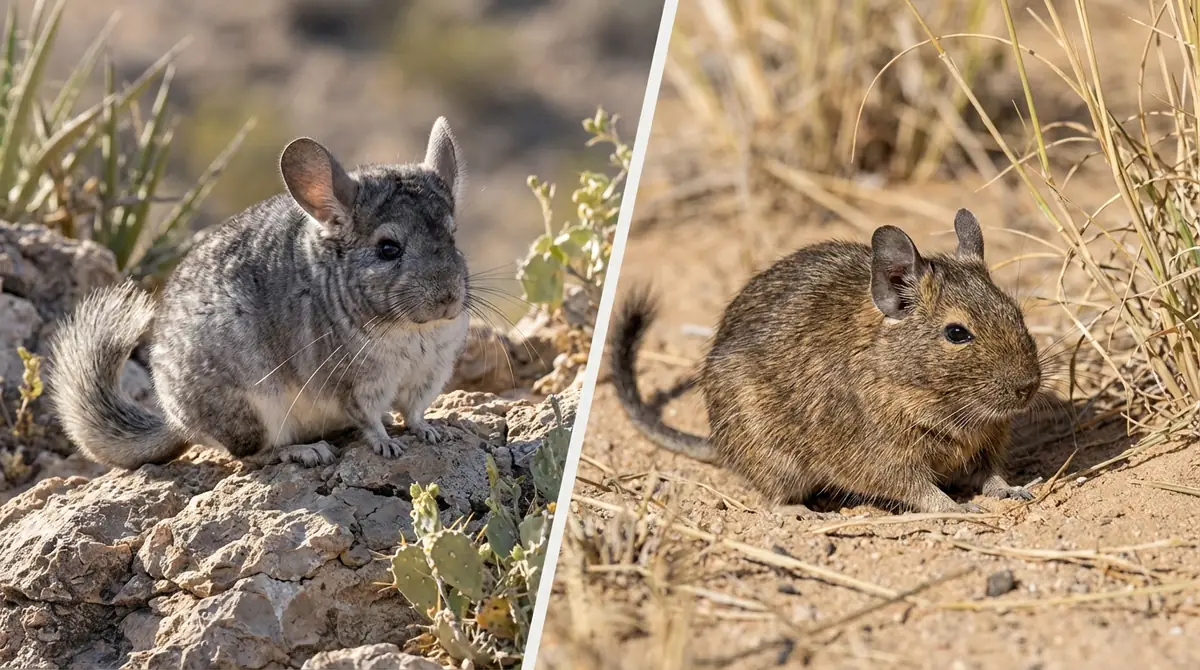 チンチラとデグーの基本的な違いを徹底比較