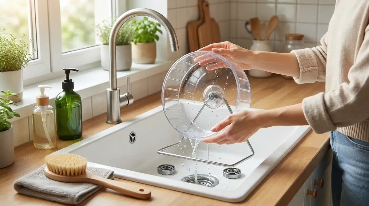 回し車の掃除・メンテナンス方法