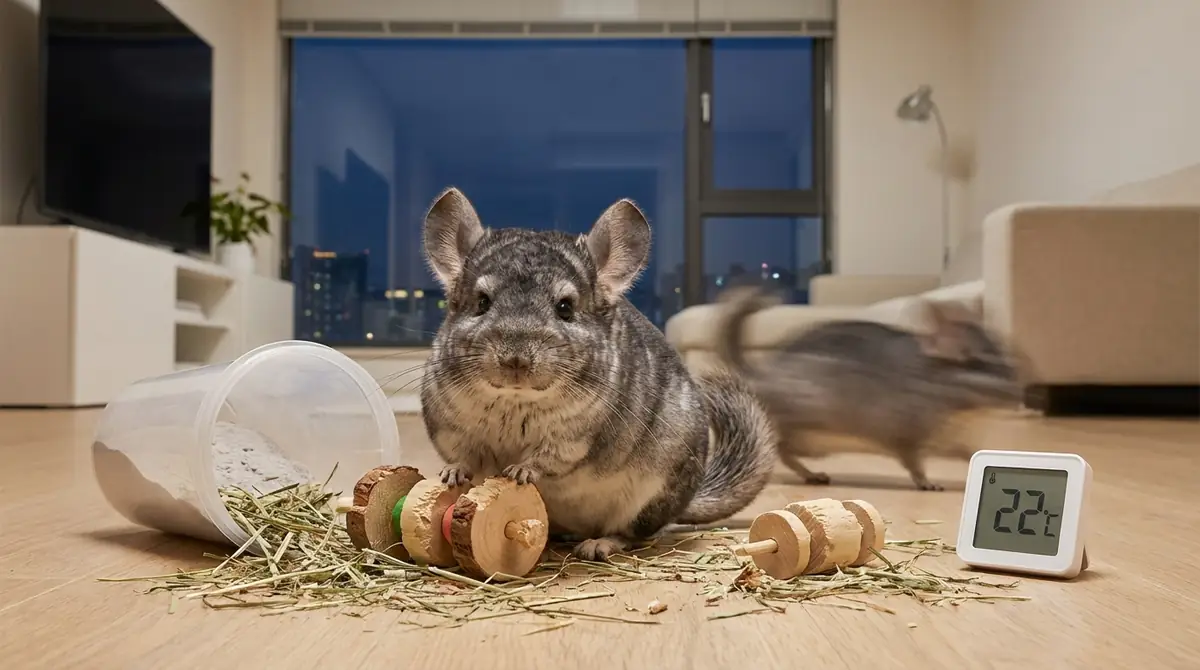 チンチラが「飼いにくい」と言われる5つの理由