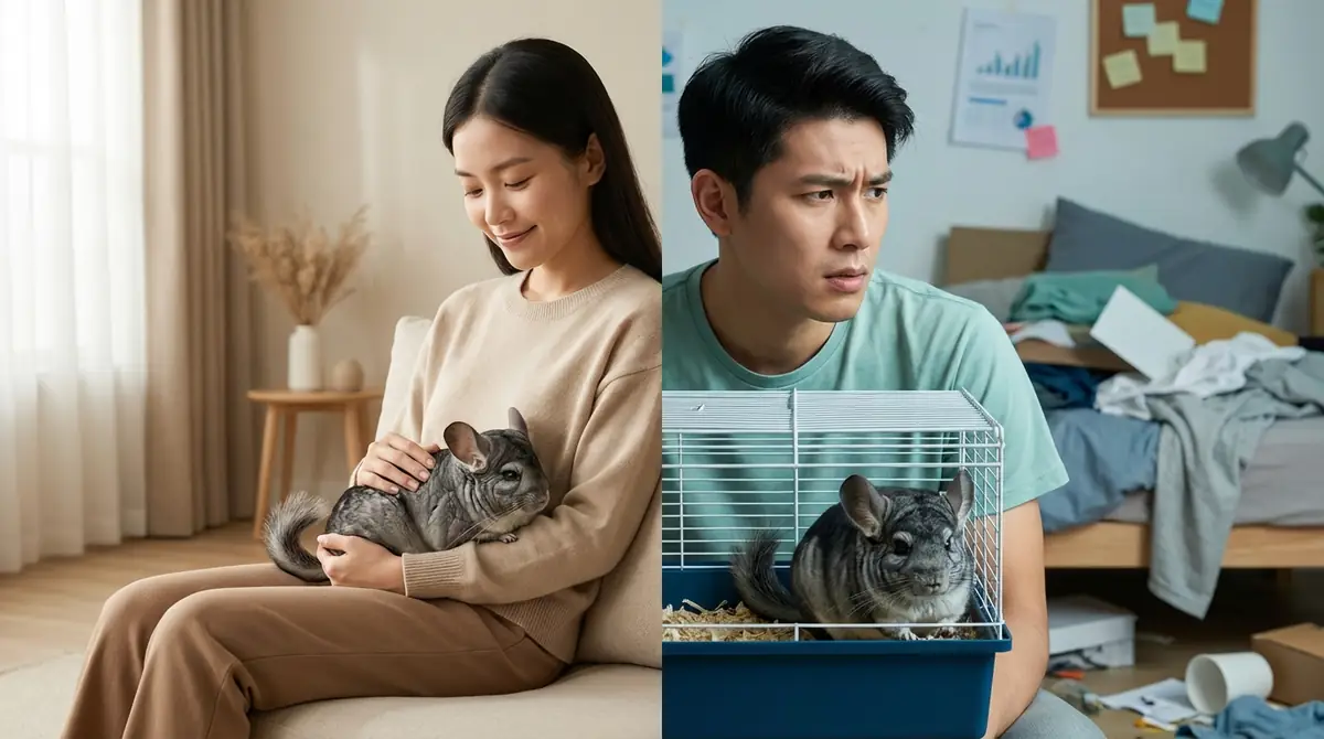 チンチラの飼いやすさは人による｜向いている人・向いていない人