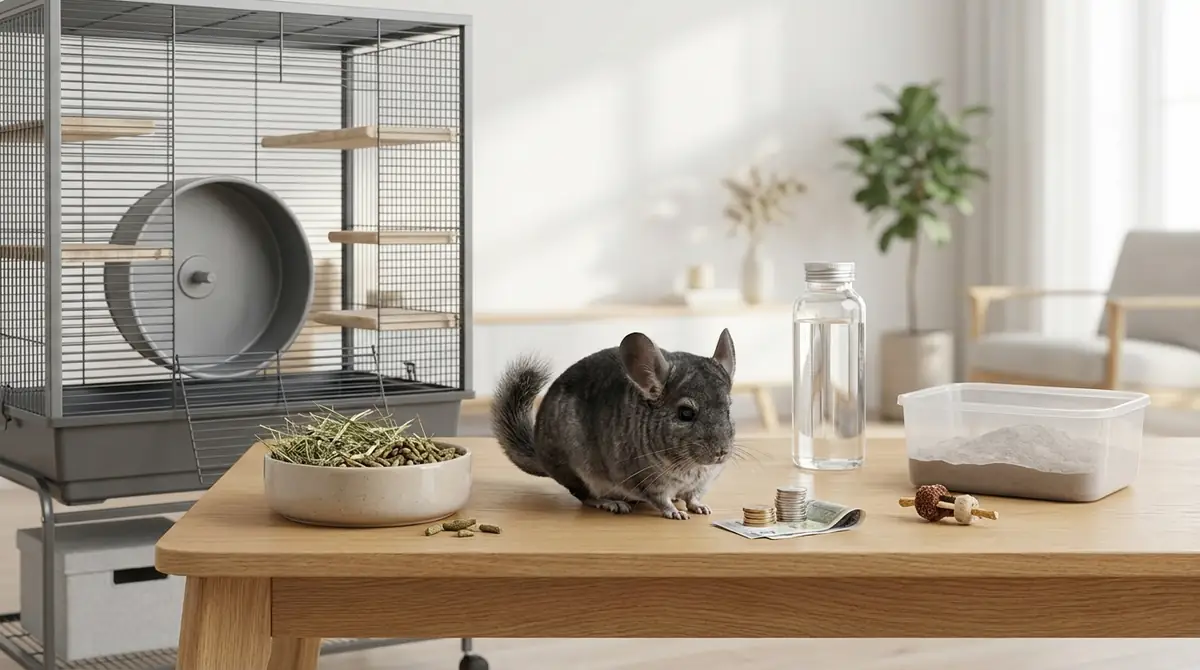 チンチラを飼うために必要な準備と費用