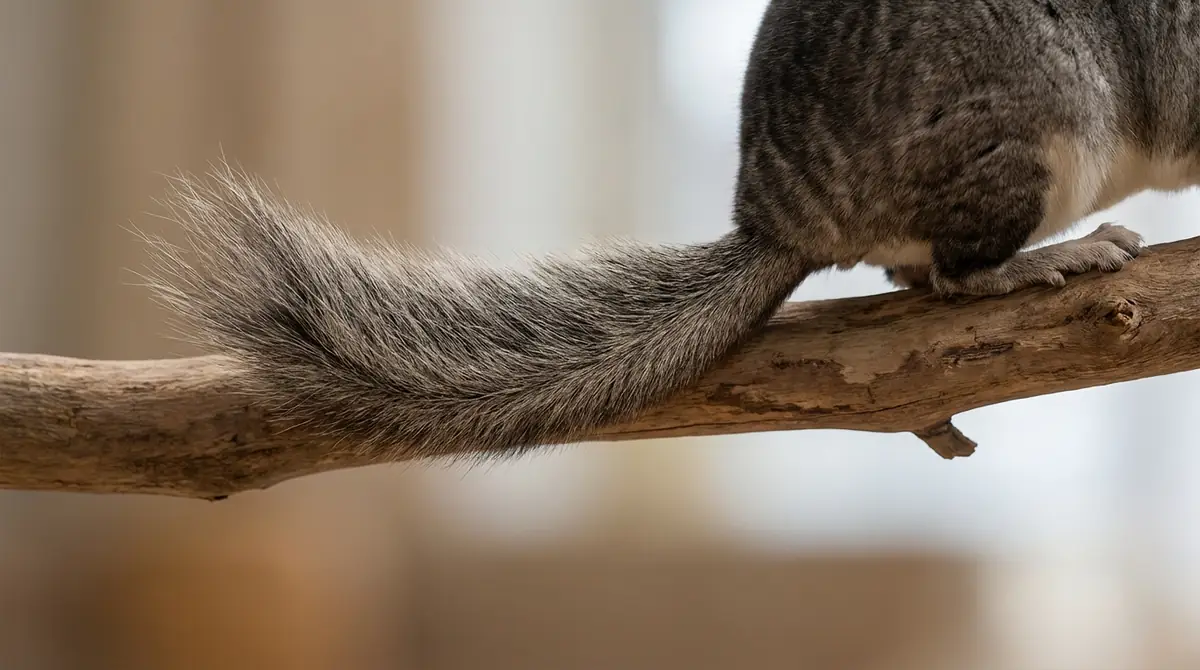 チンチラの尻尾は長さ約13〜15cm|基本的な特徴と構造