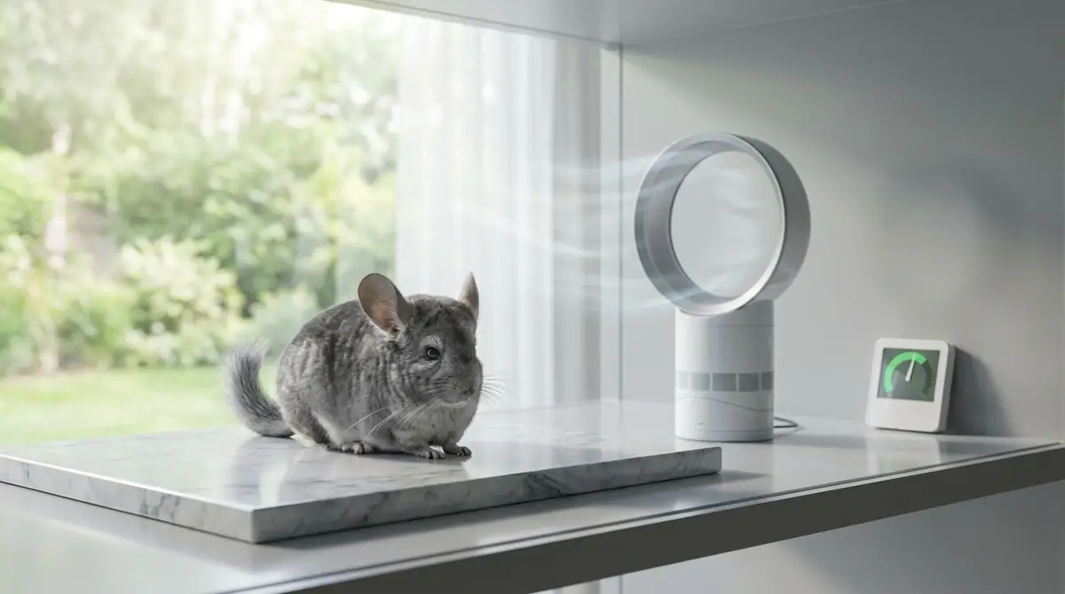 【夏】チンチラの暑さ対策5選｜温度管理の実践方法