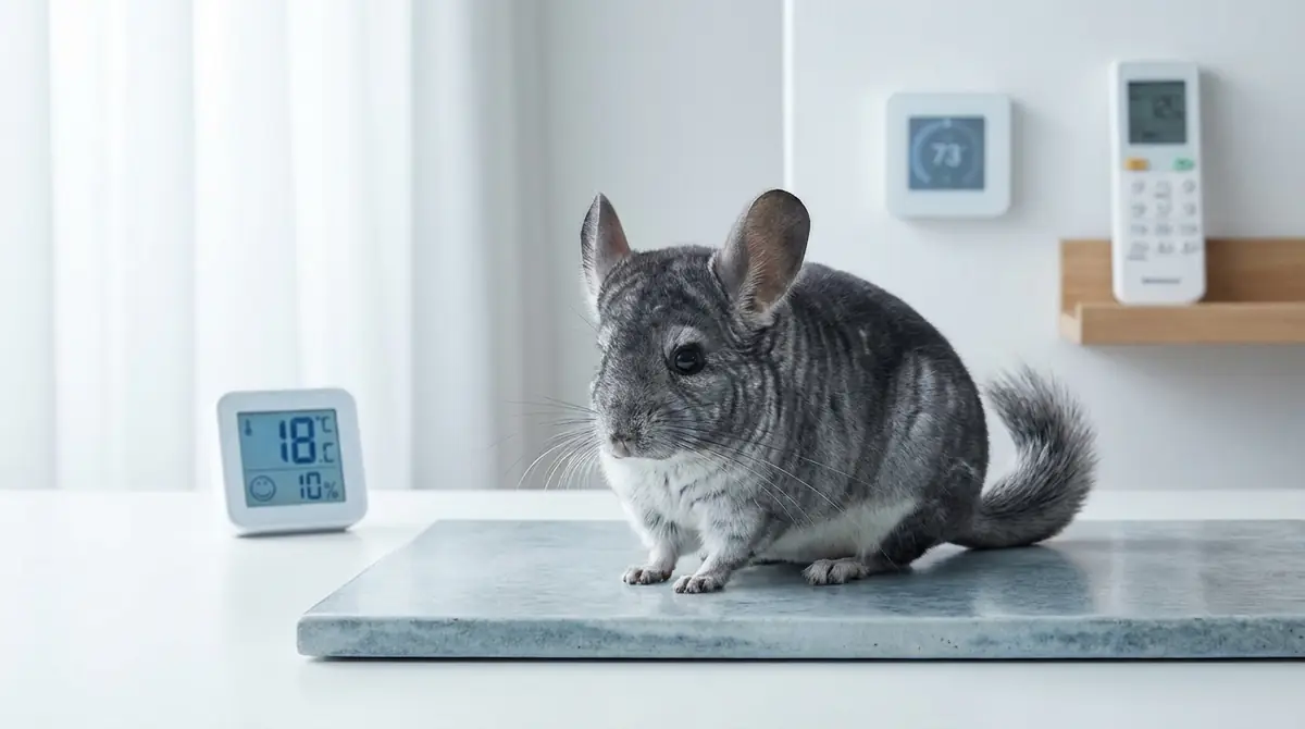 チンチラの温度管理に必須のアイテムと選び方