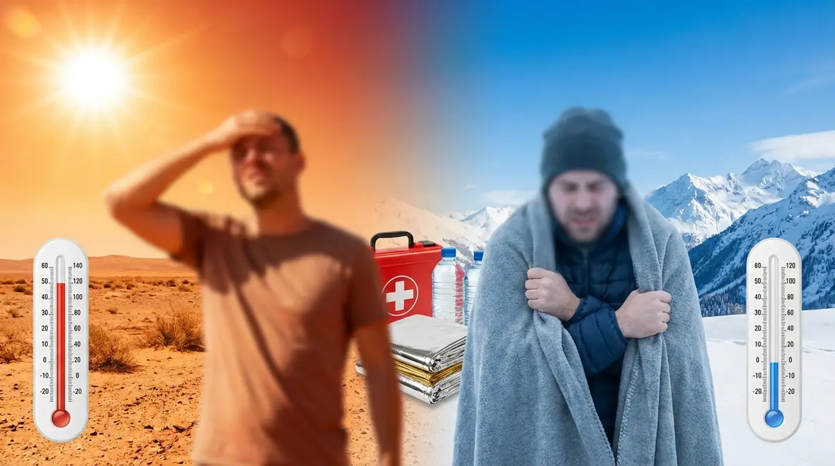 熱中症・低体温症のサインと応急処置｜見逃し厳禁の症状一覧