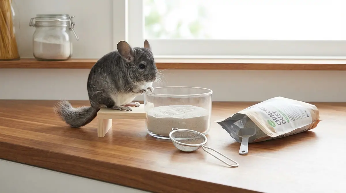 チンチラの砂の掃除・交換・保管方法｜清潔を保つコツ