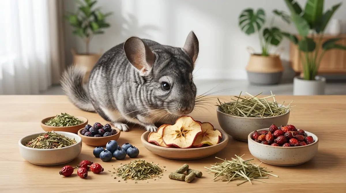 チンチラに与えてOKなおやつ一覧【食材別リスト】