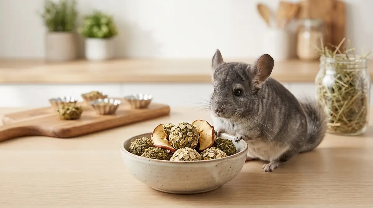 初心者でも簡単！チンチラの手作りおやつレシピ