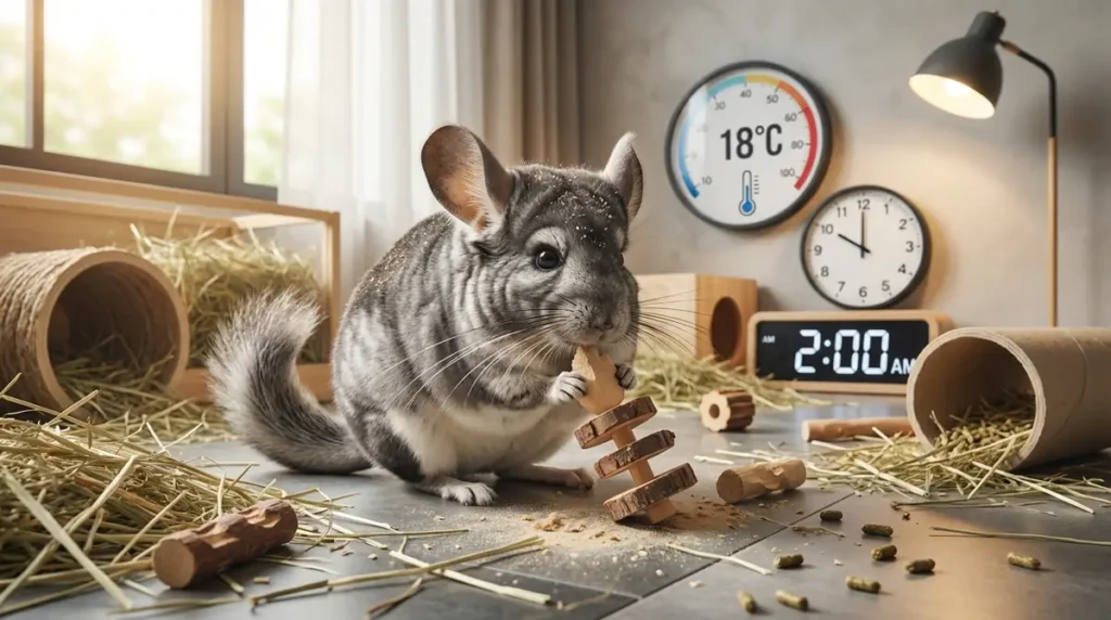 チンチラを飼う前に知っておくべき7つの現実