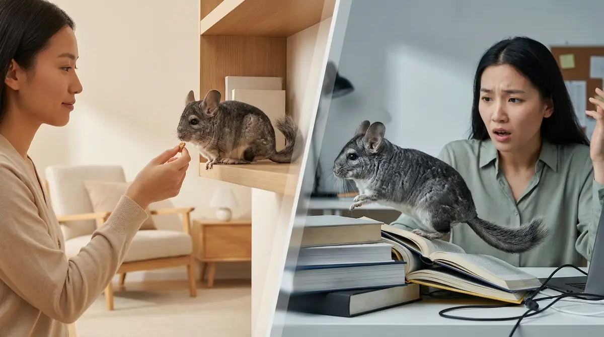 チンチラの性格から見る「向いている人・向いていない人」