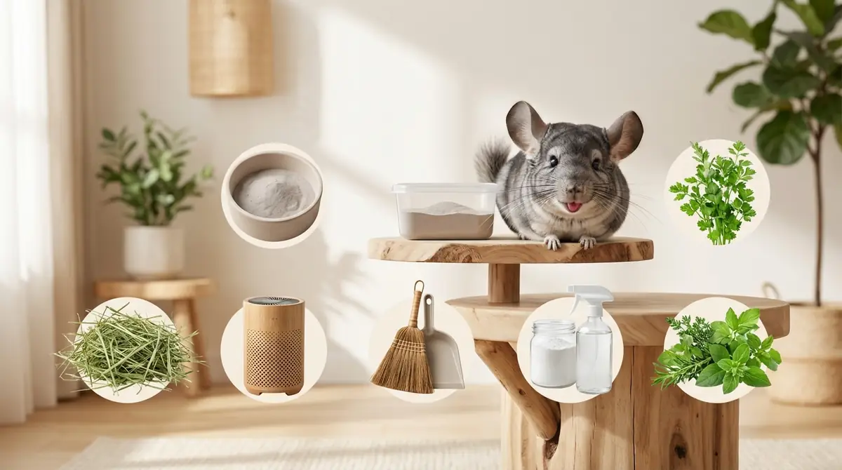 チンチラの匂い対策5ステップ｜今日から実践できる方法