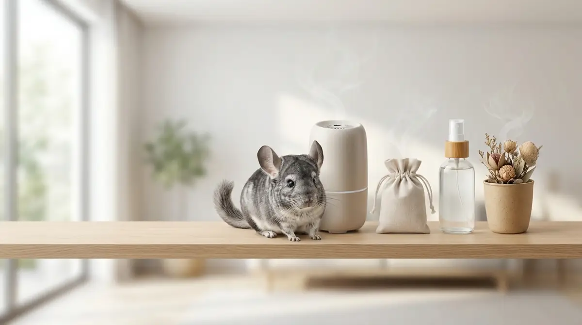 チンチラの匂い対策におすすめのグッズ4選