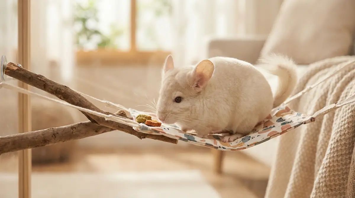 チンチラがハンモックを使わない時の慣らし方3選