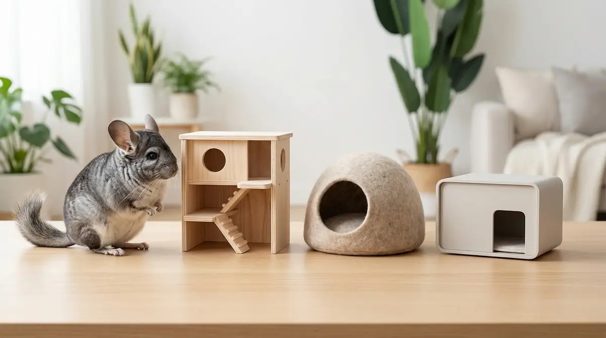 チンチラ用ハウスの選び方｜押さえるべき3つのポイント