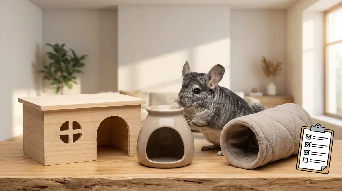 失敗しないチンチラ用ハウスの選び方チェックリスト