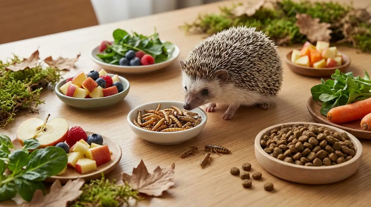 ハリネズミの食べ物の基本|何を食べる動物?