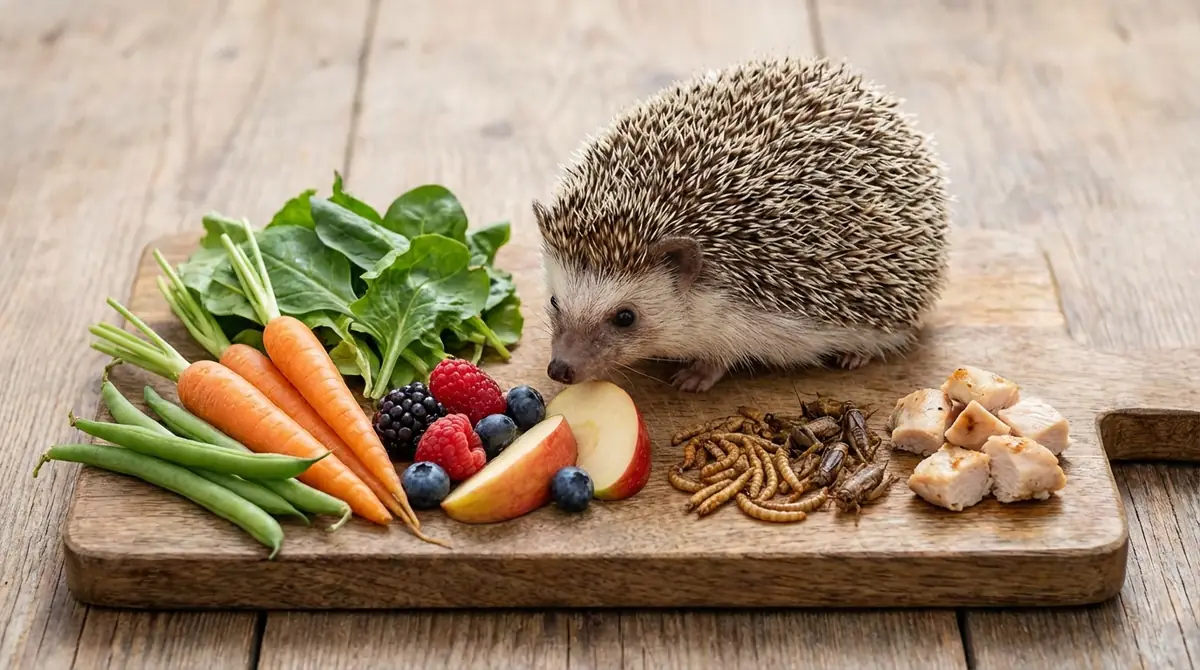 ハリネズミに与えてOKな食べ物一覧【カテゴリ別】