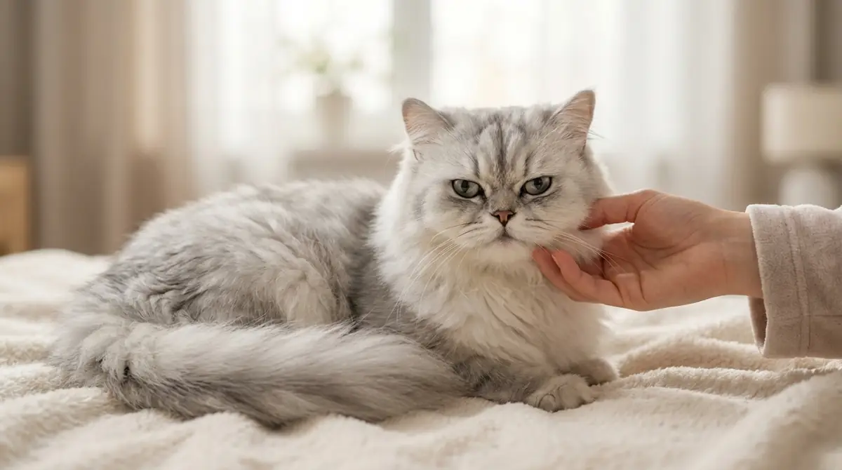 【結論】チンチラペルシャは怖い顔でも性格は穏やか