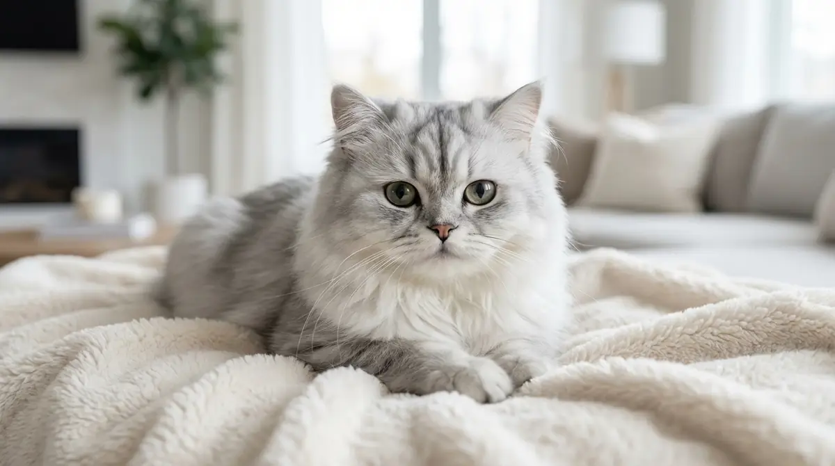 チンチラペルシャの本当の性格｜怖い見た目とは真逆の穏やかさ