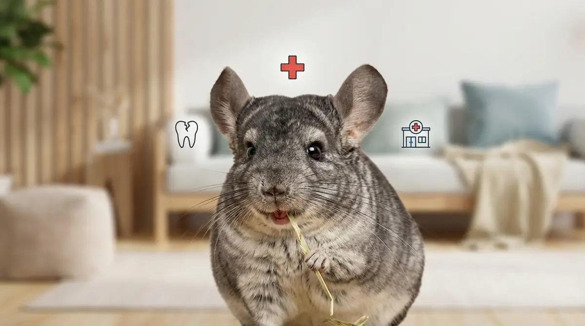 チンチラの歯ぎしりは基本的に正常｜ただし3つの危険サインに注意