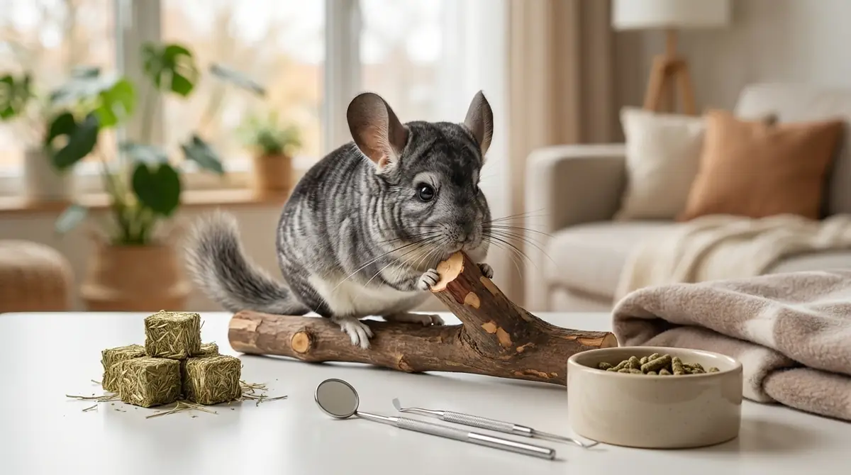 チンチラの歯ぎしりが気になるときの対策5選