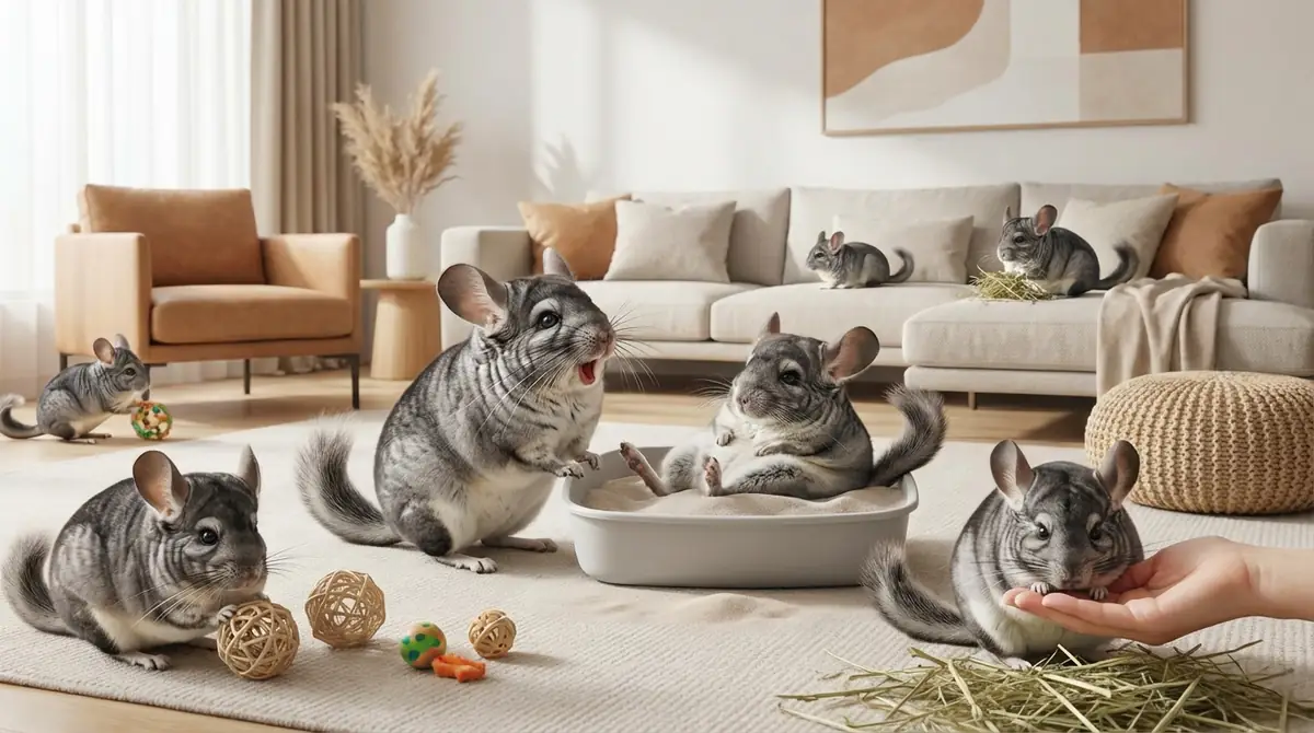 チンチラが鳴く5つの原因と今日からできる対処法