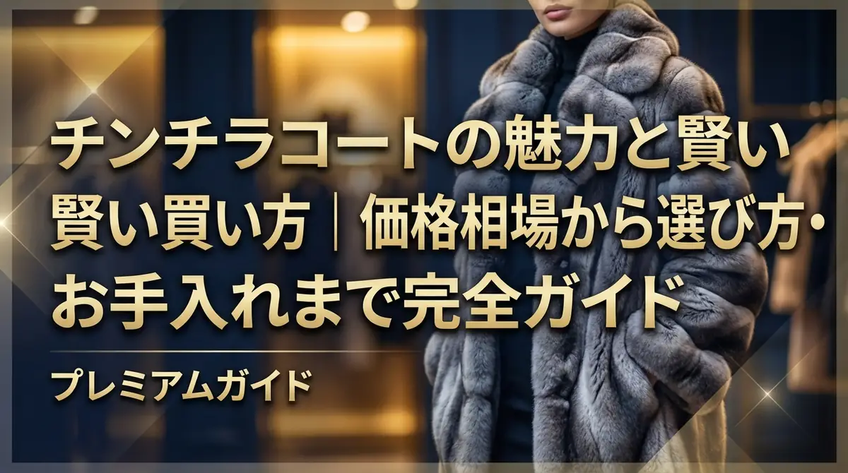 チンチラコートの魅力と賢い買い方｜価格相場から選び方・お手入れまで完全ガイド
