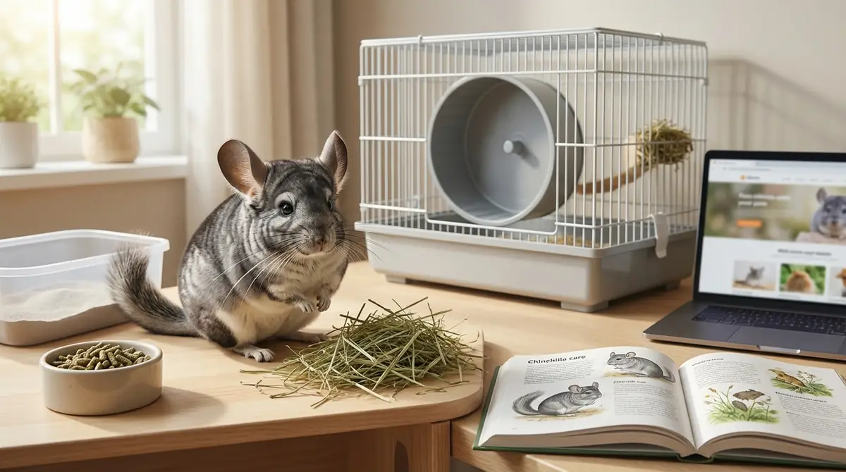 チンチラを飼う前に知っておきたい基本情報