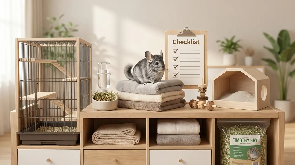 チンチラを飼う準備｜必要なもの完全チェックリスト